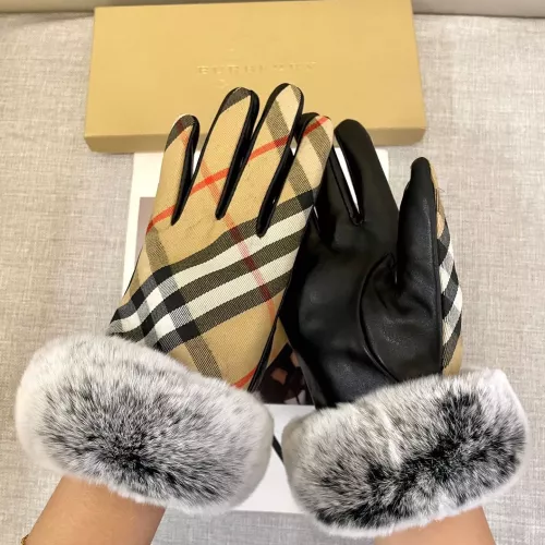 Replica Burberry Gloves #1272893 $48.00 USD for Wholesale