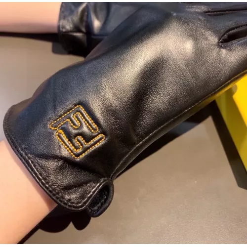 Replica Fendi Gloves For Women #1272901 $36.00 USD for Wholesale