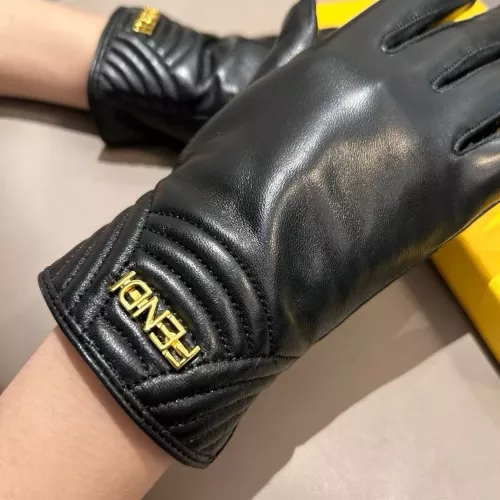 Replica Fendi Gloves For Women #1272902 $48.00 USD for Wholesale