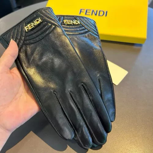 Replica Fendi Gloves For Women #1272902 $48.00 USD for Wholesale