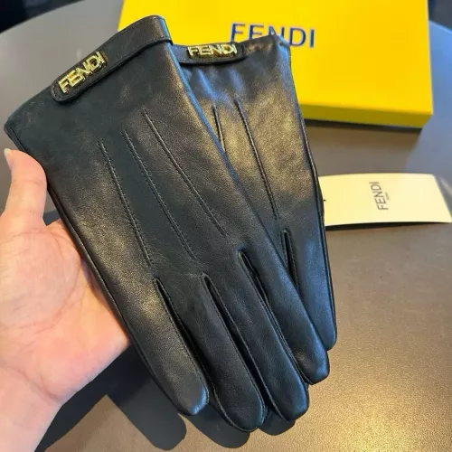 Replica Fendi Gloves For Women #1272903 $48.00 USD for Wholesale