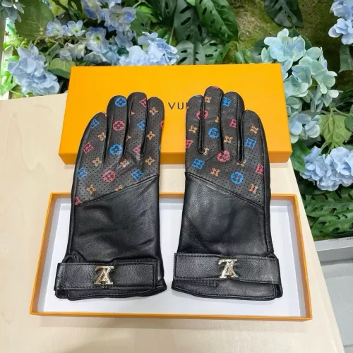 Replica Louis Vuitton LV Gloves For Women #1272929 $45.00 USD for Wholesale