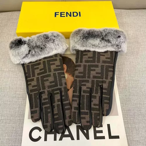 Replica Fendi Gloves #1272941 $48.00 USD for Wholesale