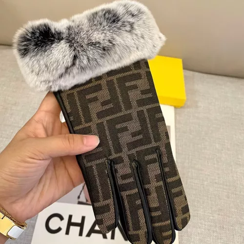 Replica Fendi Gloves #1272941 $48.00 USD for Wholesale