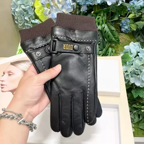 Replica Christian Dior Gloves For Women #1272948 $45.00 USD for Wholesale