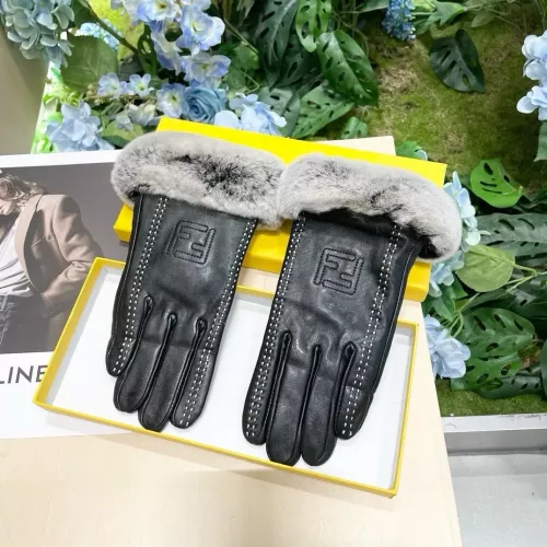 Wholesale Fendi Gloves For Women #1272951 $45.00 USD, Wholesale Quality Replica Fendi Gloves