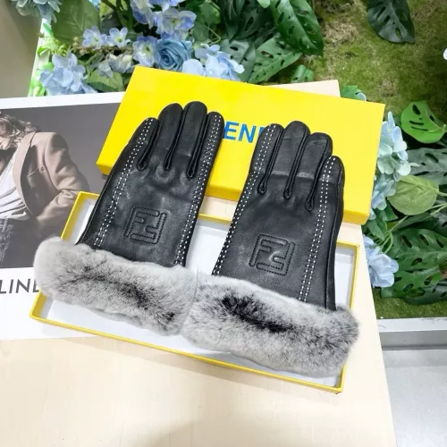 Replica Fendi Gloves For Women #1272951 $45.00 USD for Wholesale