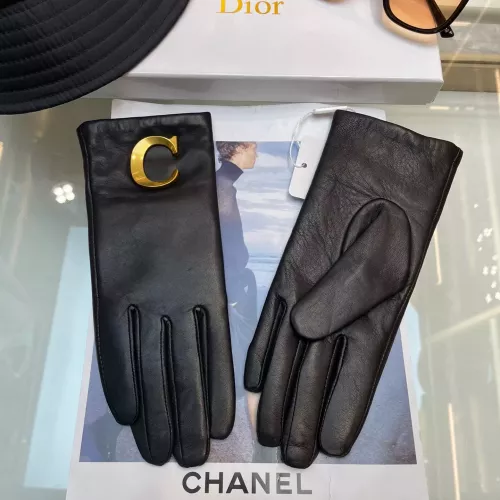 Replica Christian Dior Gloves For Women #1272961 $60.00 USD for Wholesale