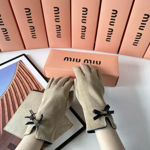 Replica MIU MIU Gloves #1272974 $32.00 USD for Wholesale