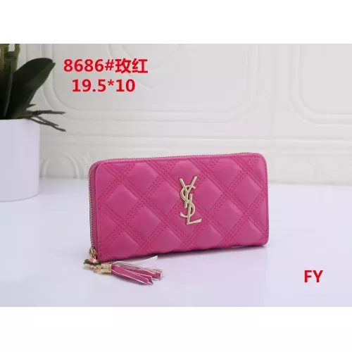 Wholesale Yves Saint Laurent YSL Wallets For Women #1273062 $19.00 USD, Wholesale Quality Replica Yves Saint Laurent YSL Wallets