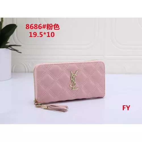 Wholesale Yves Saint Laurent YSL Wallets For Women #1273063 $19.00 USD, Wholesale Quality Replica Yves Saint Laurent YSL Wallets