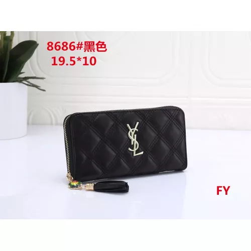 Wholesale Yves Saint Laurent YSL Wallets For Women #1273065 $19.00 USD, Wholesale Quality Replica Yves Saint Laurent YSL Wallets