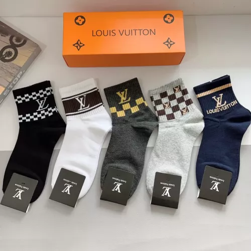 Wholesale Louis Vuitton LV Socks For Men #1273216 $29.00 USD, Wholesale Quality Replica Louis Vuitton LV Socks