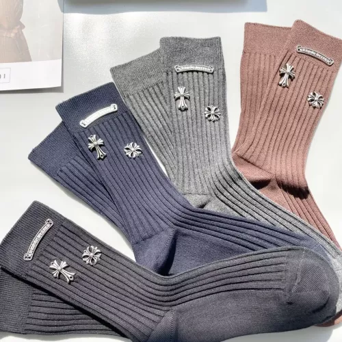 Replica Chrome Hearts Socks #1273314 $38.00 USD for Wholesale