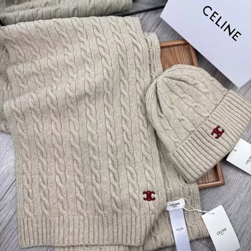 Wholesale Celine Hat and Scarf Set #1273327 $52.00 USD, Wholesale Quality Replica Celine Hat and Scarf and Glove Set