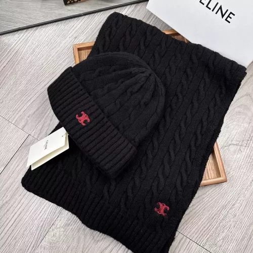 Wholesale Celine Hat and Scarf Set #1273328 $52.00 USD, Wholesale Quality Replica Celine Hat and Scarf and Glove Set