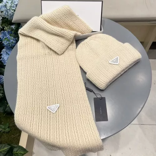 Replica Prada Hat and Scarf Set #1273339 $60.00 USD for Wholesale