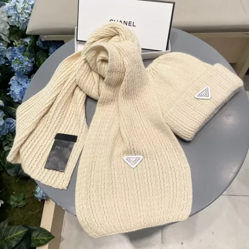 Replica Prada Hat and Scarf Set #1273339 $60.00 USD for Wholesale