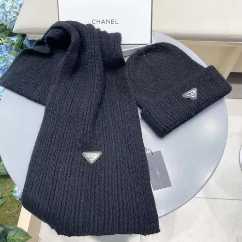 Replica Prada Hat and Scarf Set #1273341 $60.00 USD for Wholesale