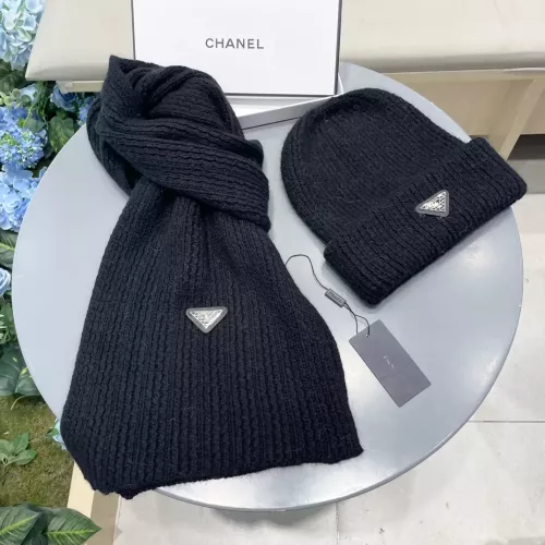 Replica Prada Hat and Scarf Set #1273341 $60.00 USD for Wholesale