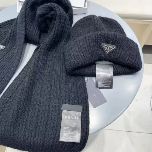 Replica Prada Hat and Scarf Set #1273341 $60.00 USD for Wholesale