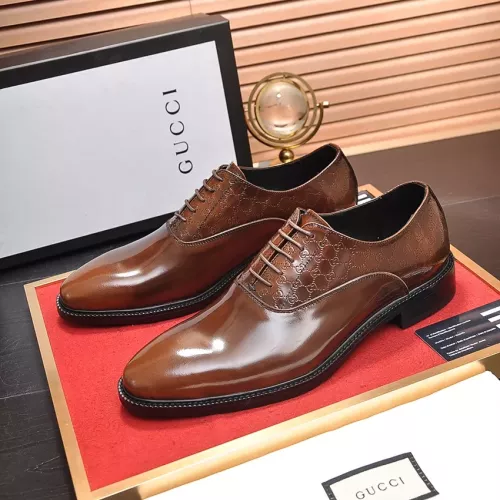 Wholesale Gucci Oxfords Shoes For Men #1273463 $85.00 USD, Wholesale Quality Replica Gucci Oxfords Shoes