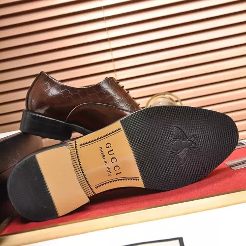 Replica Gucci Oxfords Shoes For Men #1273463 $85.00 USD for Wholesale