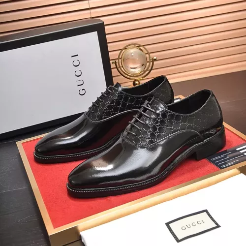 Wholesale Gucci Oxfords Shoes For Men #1273464 $85.00 USD, Wholesale Quality Replica Gucci Oxfords Shoes