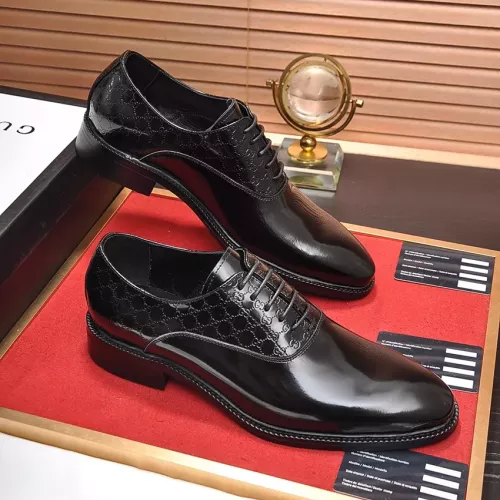 Replica Gucci Oxfords Shoes For Men #1273464 $85.00 USD for Wholesale