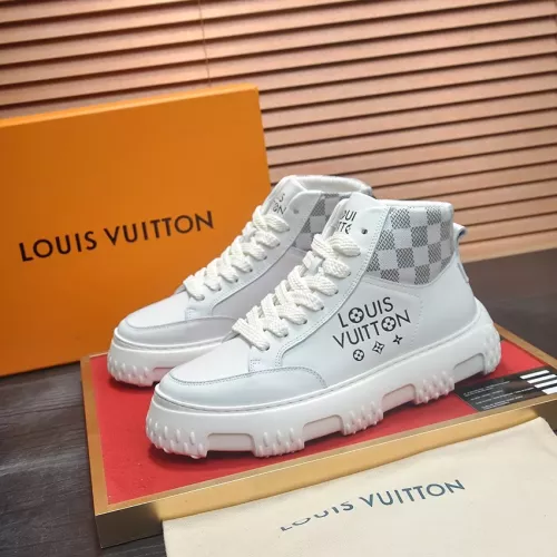 Wholesale Louis Vuitton High Tops Shoes For Men #1273485 $105.00 USD, Wholesale Quality Replica Louis Vuitton High Tops Shoes