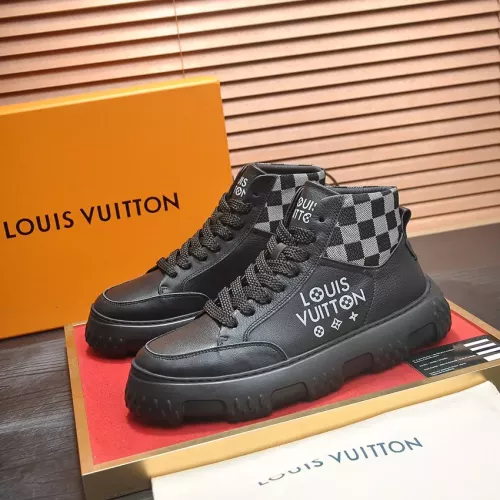 Wholesale Louis Vuitton High Tops Shoes For Men #1273487 $105.00 USD, Wholesale Quality Replica Louis Vuitton High Tops Shoes