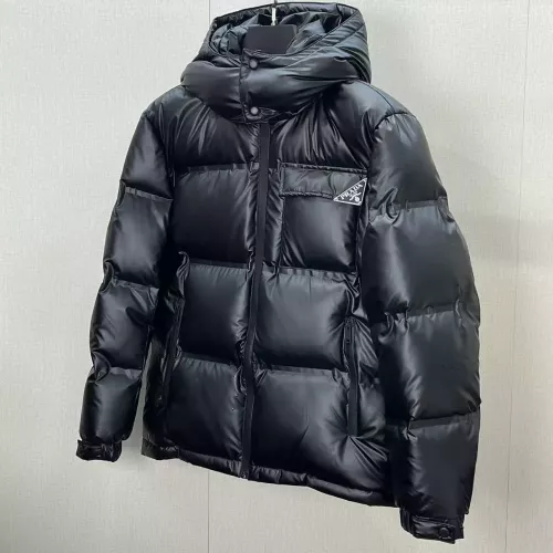 Replica Prada Down Feather Coat Long Sleeved For Men #1273508 $182.00 USD for Wholesale