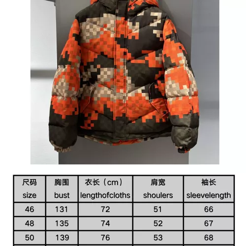 Replica Louis Vuitton LV Down Feather Coat Long Sleeved For Men #1273538 $192.00 USD for Wholesale