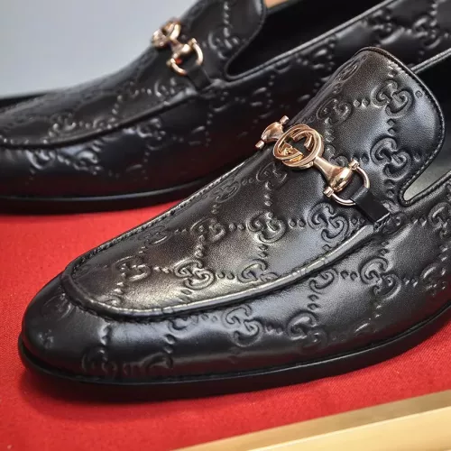 Replica Gucci Oxfords Shoes For Men #1273552 $92.00 USD for Wholesale