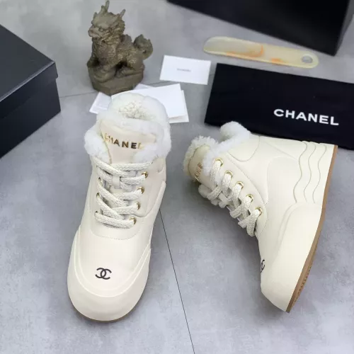 Wholesale Chanel Boots For Women #1273566 $112.00 USD, Wholesale Quality Replica Chanel Boots