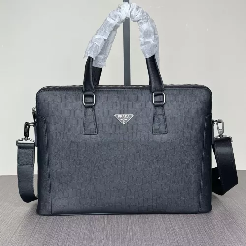 Wholesale Prada AAA Man Handbags #1273644 $145.00 USD, Wholesale Quality Replica Prada AAA Man Handbags