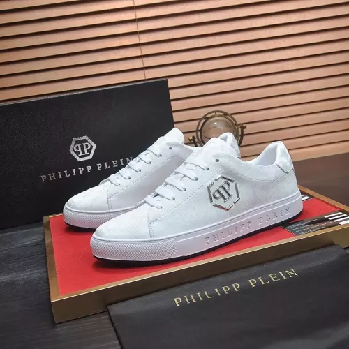 Wholesale Philipp Plein PP Casual Shoes For Men #1273703 $80.00 USD, Wholesale Quality Replica Philipp Plein PP Casual Shoes