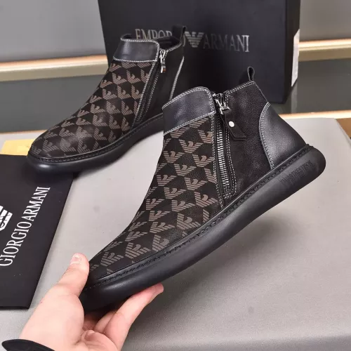 Replica Armani Boots For Men #1273713 $85.00 USD for Wholesale