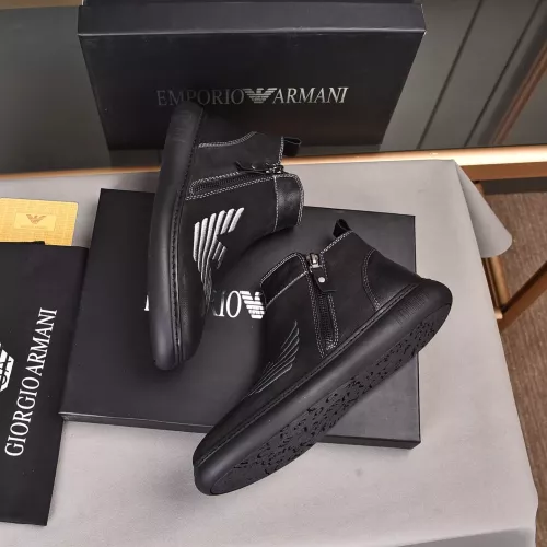 Replica Armani Boots For Men #1273716 $85.00 USD for Wholesale