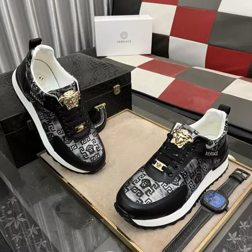 Replica Versace Casual Shoes For Men #1273729 $85.00 USD for Wholesale