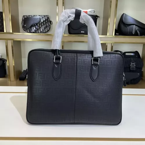 Replica Fendi AAA Man Handbags #1273738 $160.00 USD for Wholesale