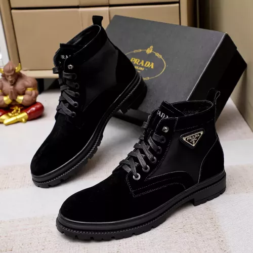 Wholesale Prada Boots For Men #1273748 $82.00 USD, Wholesale Quality Replica Prada Boots