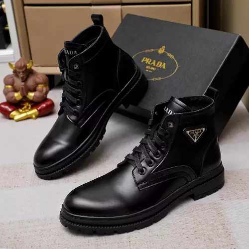 Wholesale Prada Boots For Men #1273749 $82.00 USD, Wholesale Quality Replica Prada Boots