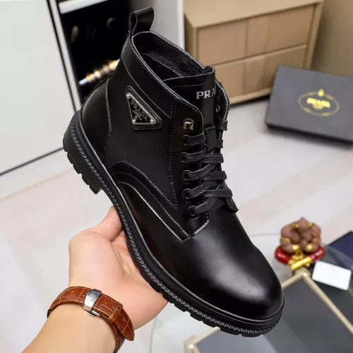 Replica Prada Boots For Men #1273749 $82.00 USD for Wholesale