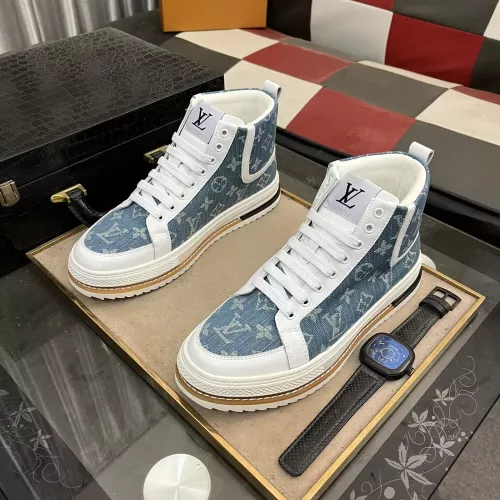 Replica Louis Vuitton High Tops Shoes For Men #1273795 $80.00 USD for Wholesale