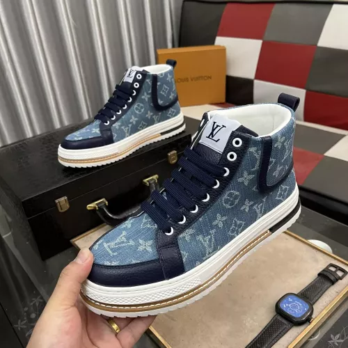 Wholesale Louis Vuitton High Tops Shoes For Men #1273796 $80.00 USD, Wholesale Quality Replica Louis Vuitton High Tops Shoes