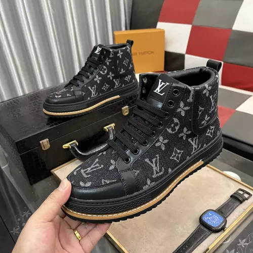 Wholesale Louis Vuitton High Tops Shoes For Men #1273797 $80.00 USD, Wholesale Quality Replica Louis Vuitton High Tops Shoes