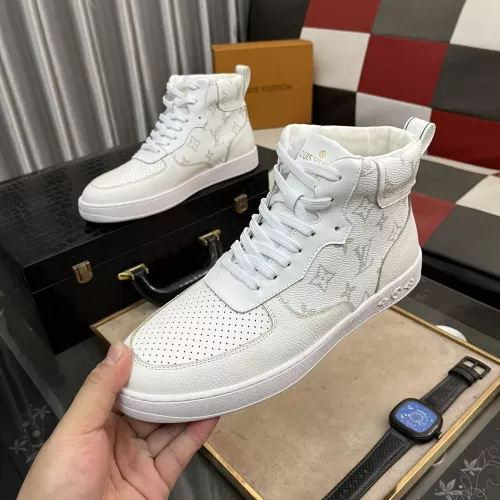 Wholesale Louis Vuitton High Tops Shoes For Men #1273808 $80.00 USD, Wholesale Quality Replica Louis Vuitton High Tops Shoes