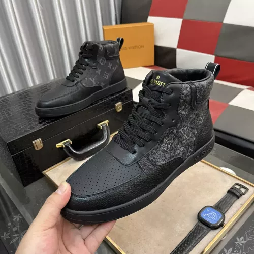 Wholesale Louis Vuitton High Tops Shoes For Men #1273809 $80.00 USD, Wholesale Quality Replica Louis Vuitton High Tops Shoes