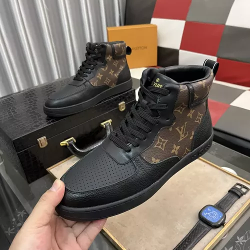 Wholesale Louis Vuitton High Tops Shoes For Men #1273810 $80.00 USD, Wholesale Quality Replica Louis Vuitton High Tops Shoes